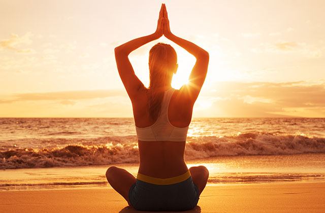 mindfulness al atardecer