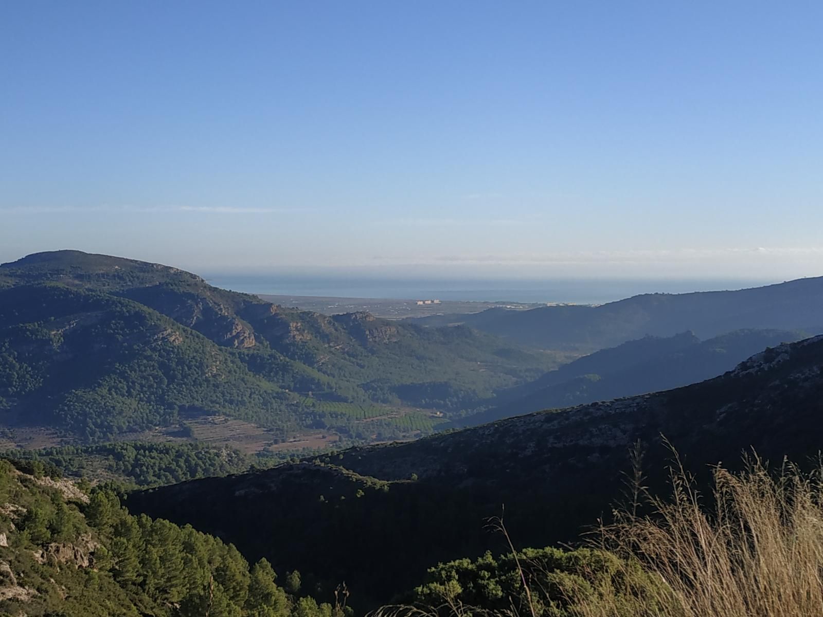 senderismo paraje natural les santes