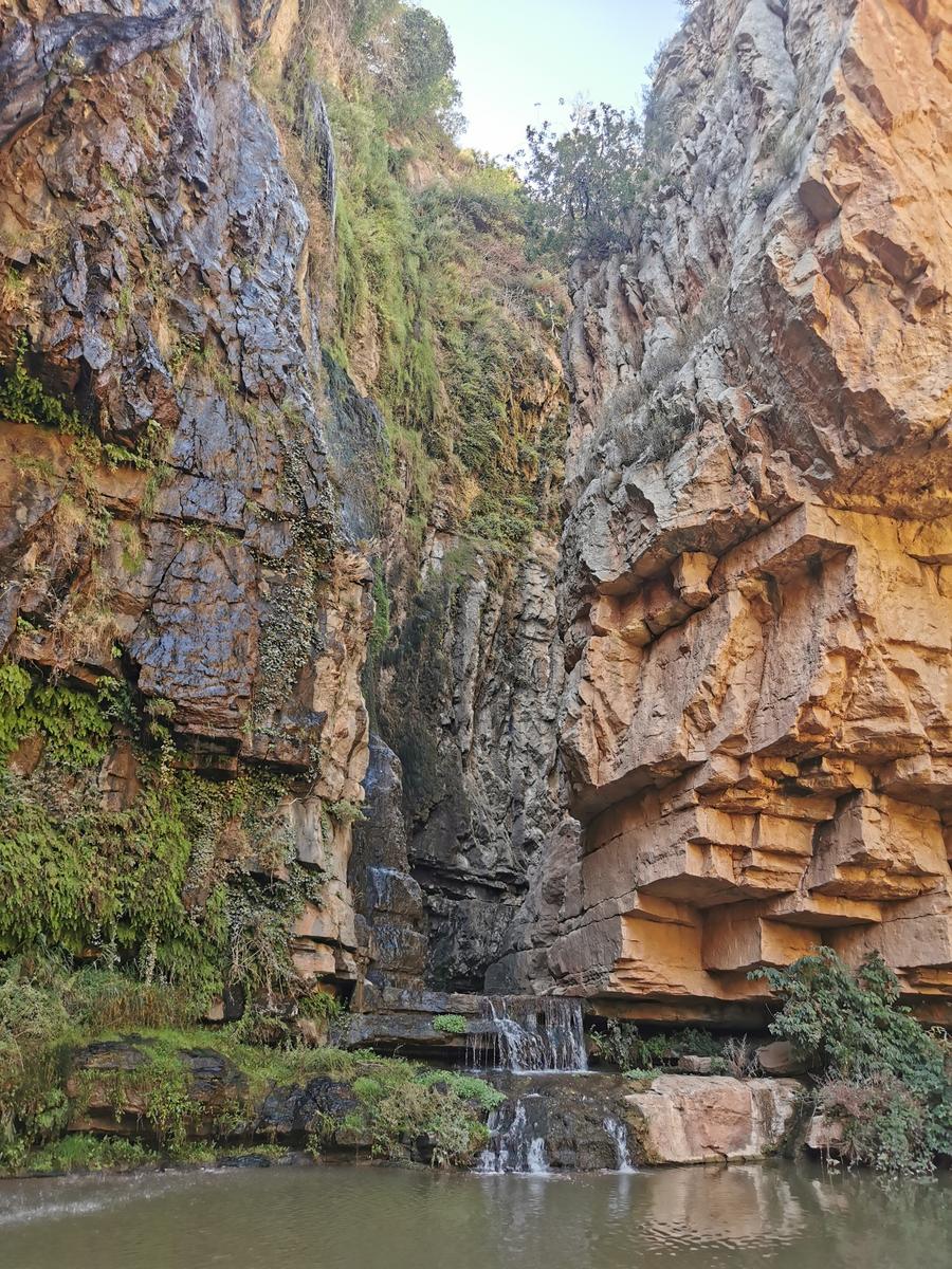 senderismo barranco de la hoz alpuente