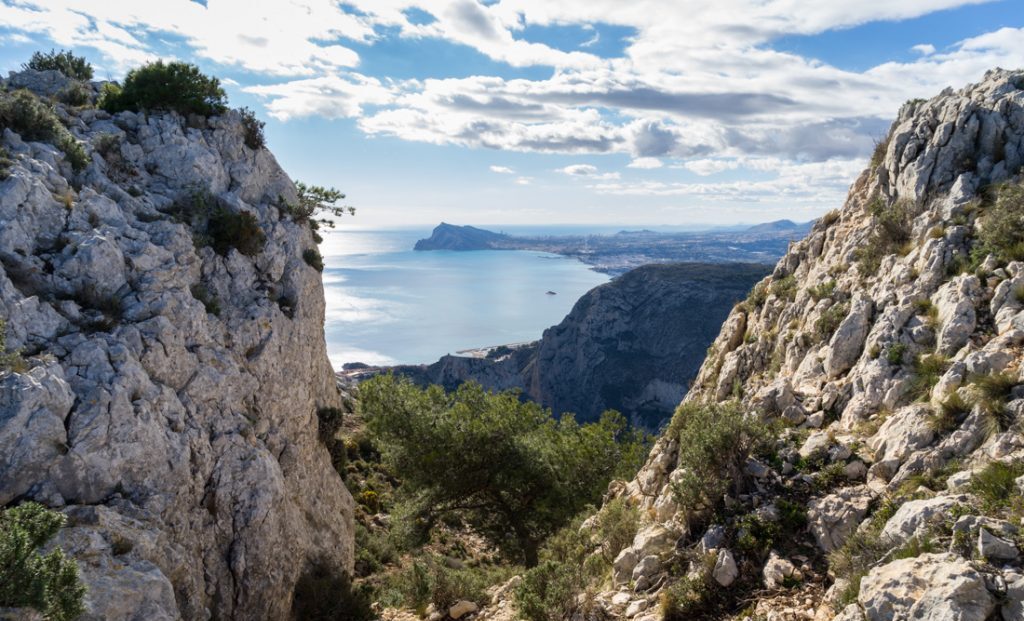 Senderismo serra olta calp