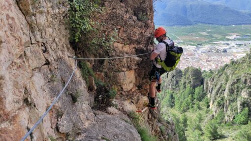 senderismo y ferrata en tabernes