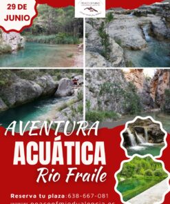 aventura acuática rio fraile