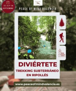 trekking subterráneo en ripollés