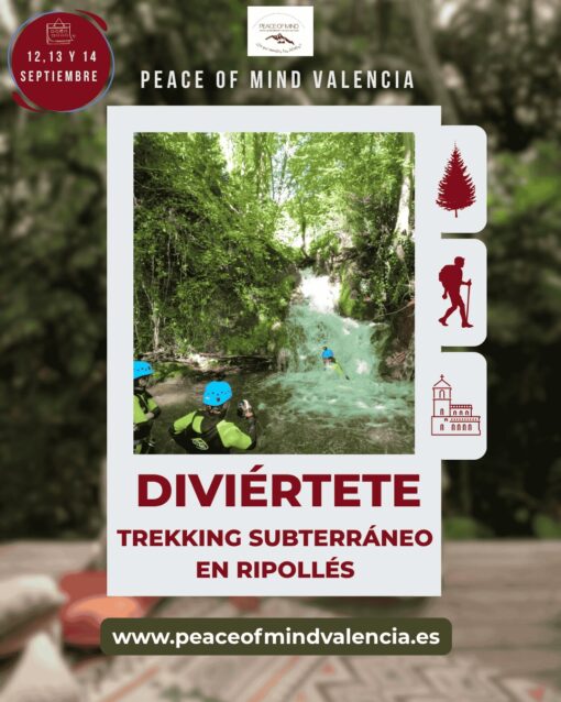 trekking subterráneo en ripollés