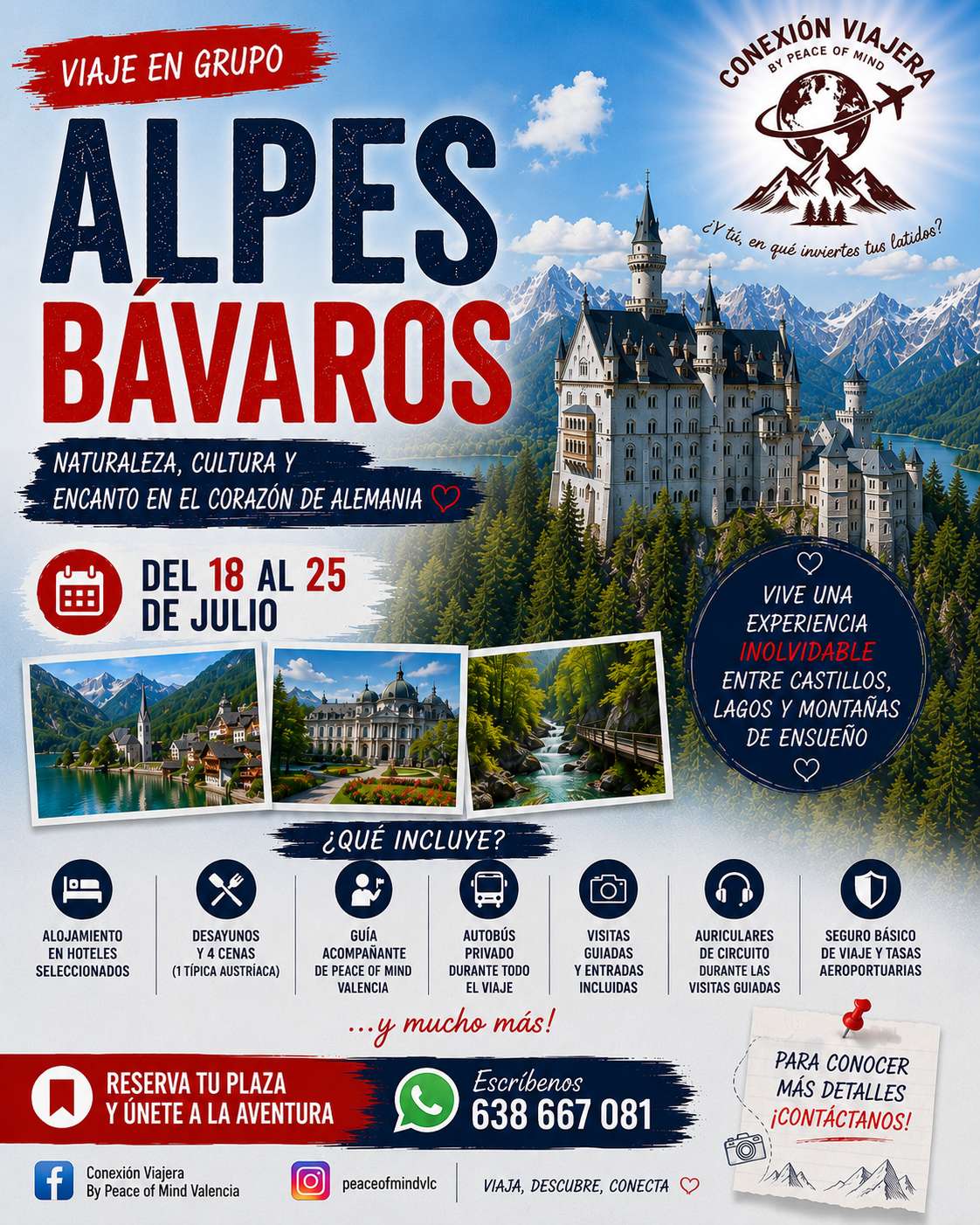 Viaje a los Alpes Bávaros