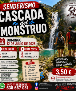 SENDERISMO CASCADA DEL MONSTRUO