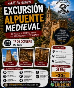 EXCURSIÓN ALPUENTE MEDIEVAL OCTUBRE