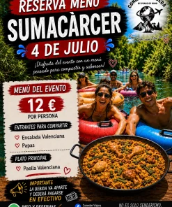 COMIDA SÁBADO 4 JULIO SUMACÀRCER
