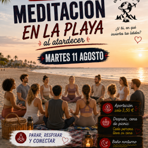 MEDITACION EN LA PLAYA 11 AGOSTO