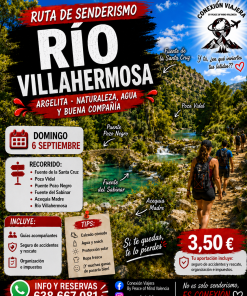 RUTA DE SENDERISMO RÍO VILLAHERMOSA