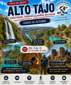 Reserva Viaje al Parque Natural del Alto Tajo en el Puente de Octubre 2026