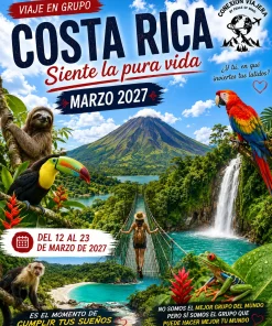VIAJE A COSTA RICA MARO 2027