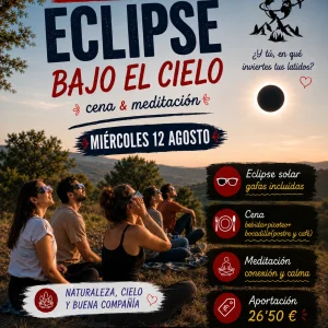 ECLIPSE CON CENA Y MEDITACIÓN
