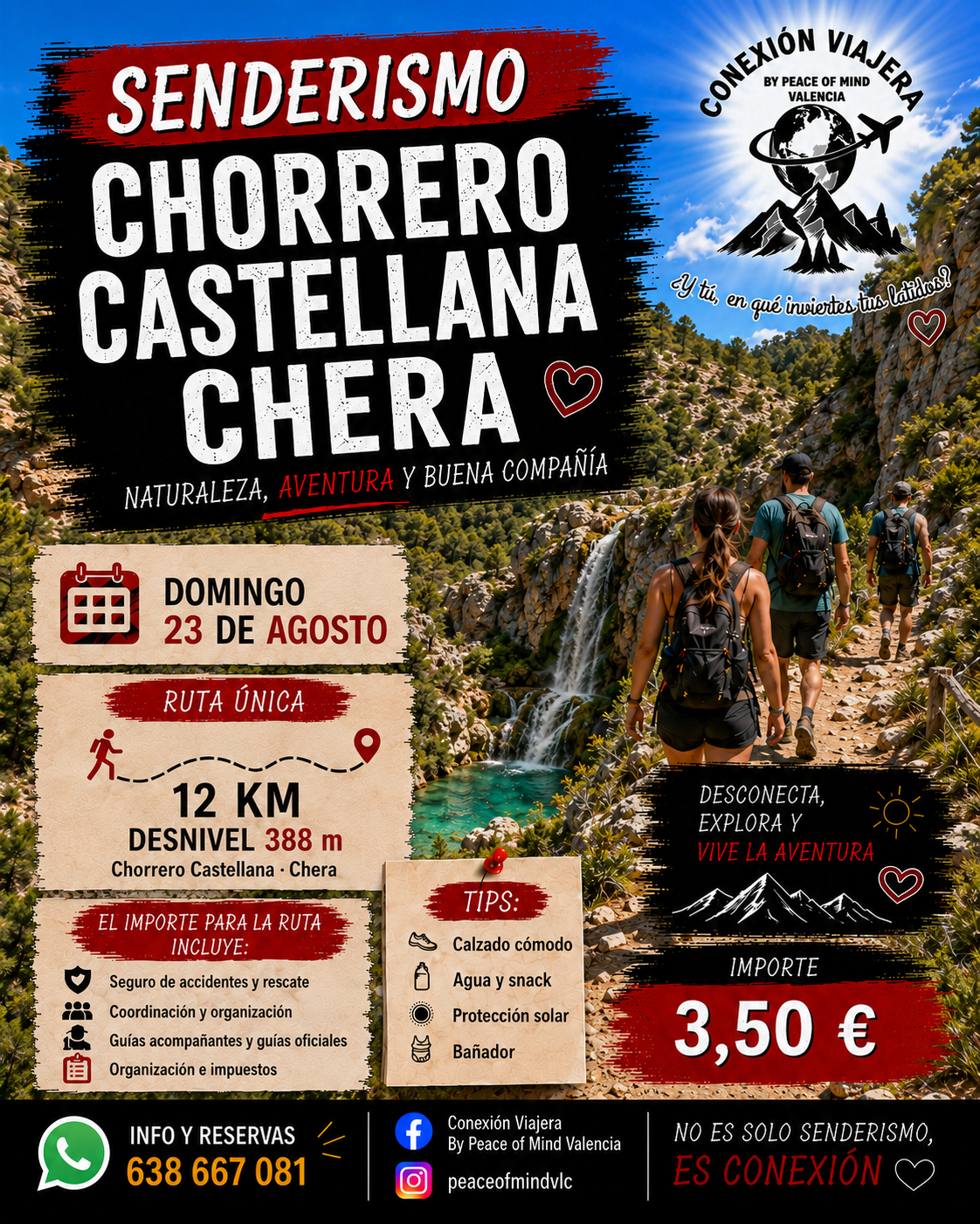 RUTA CHORRERO CASTELLANA EN CHERA