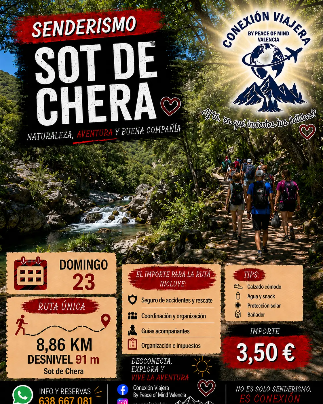 RUTA DE SENDERISMO SOT DE CHERA