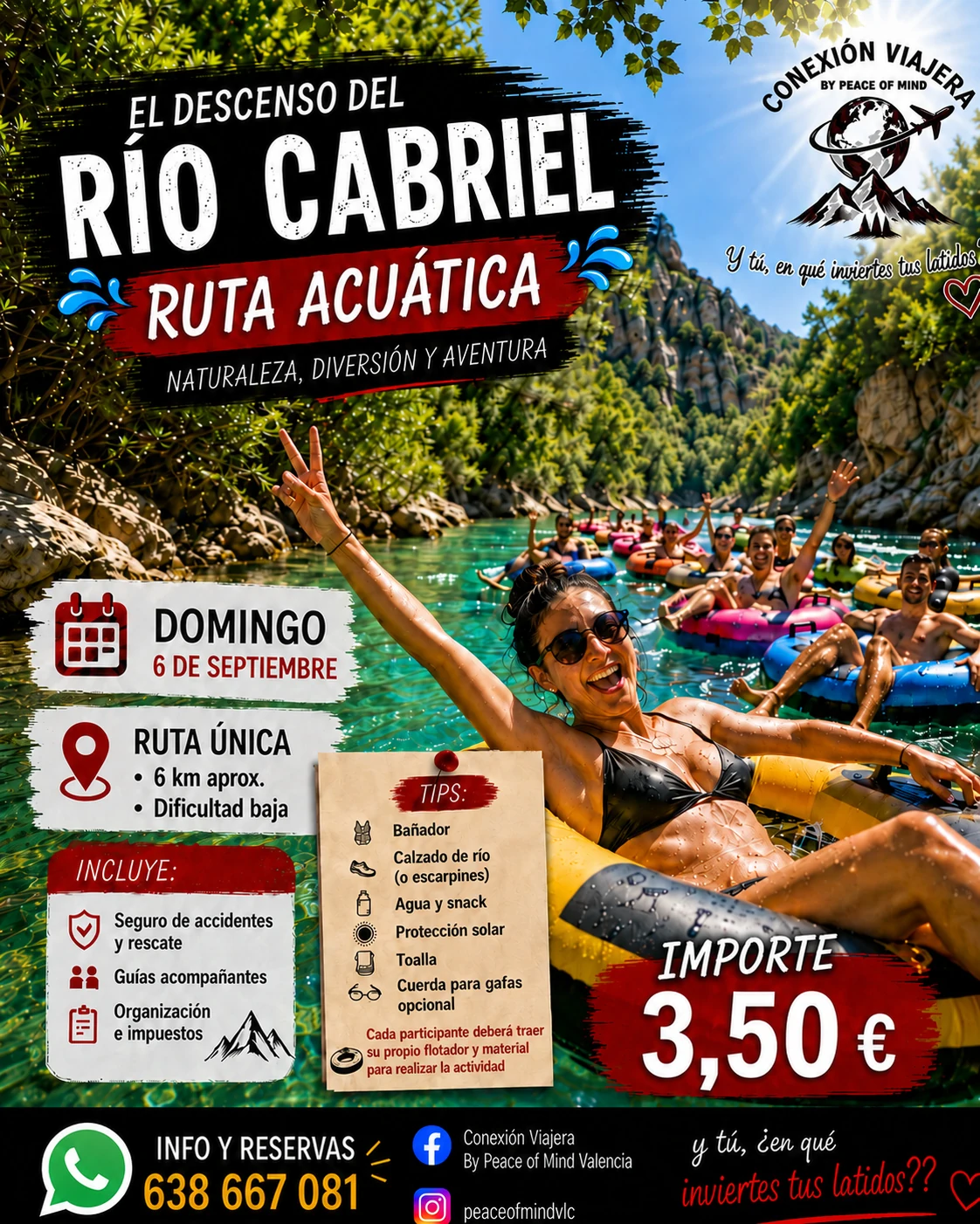 DESCENSO RÍO CABRIEL 6 SEPTIEMBRE