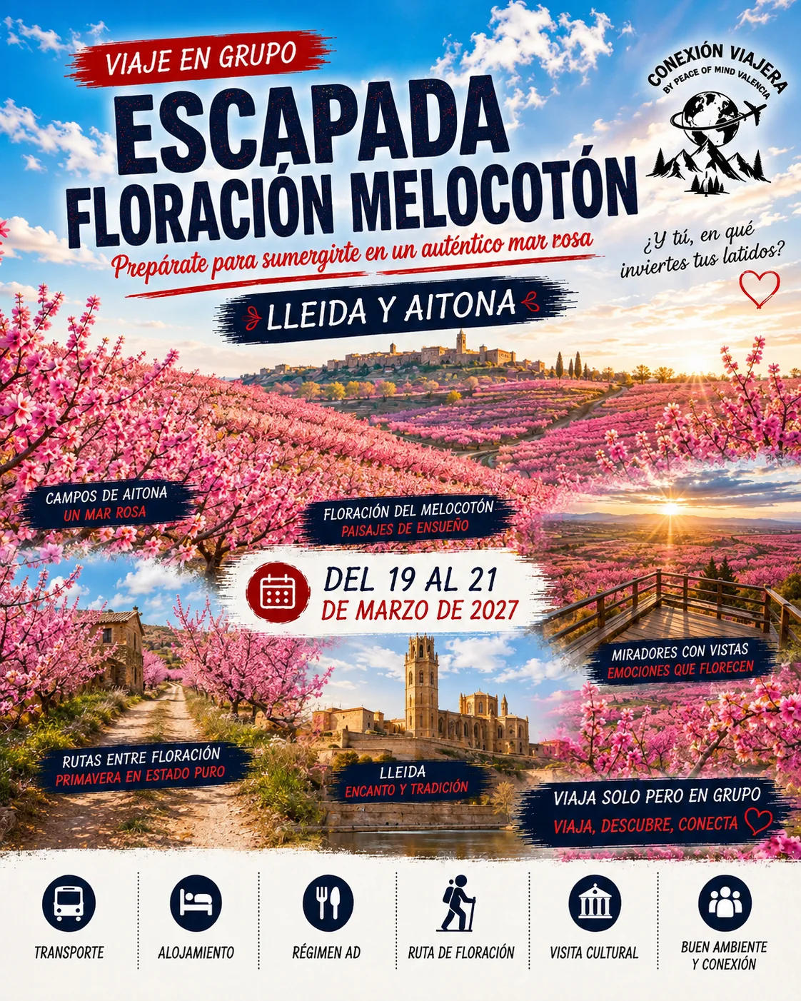 ESCAPADA FLORACIÓN MELOCOTÓN
