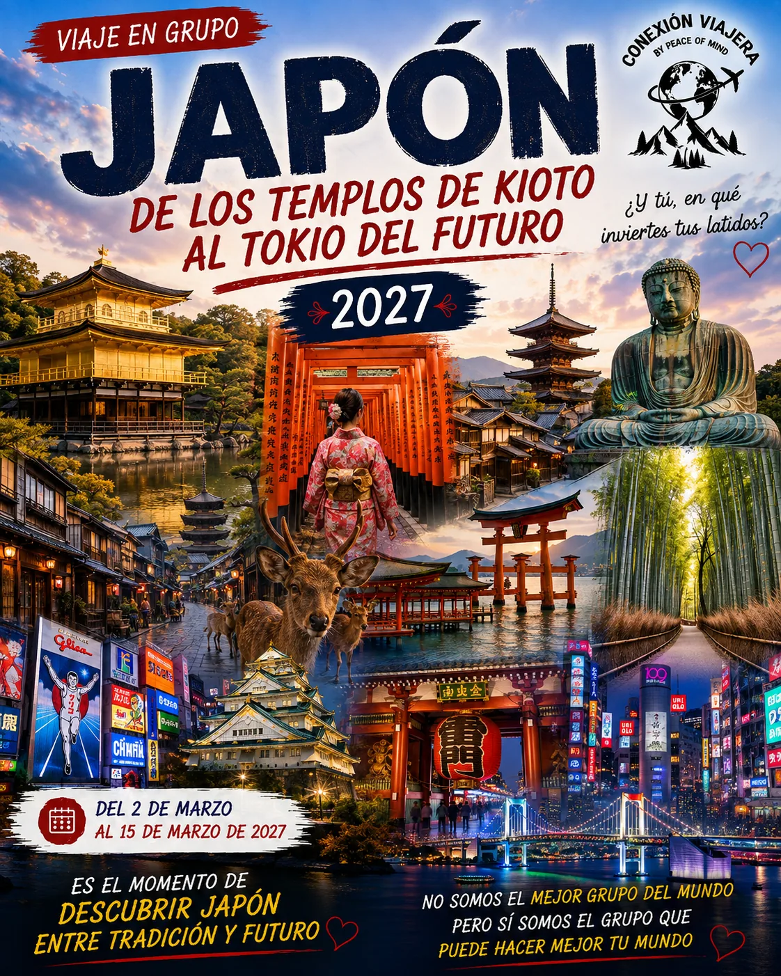 Japón 2027: De los Templos de Kioto al Tokio del Futuro