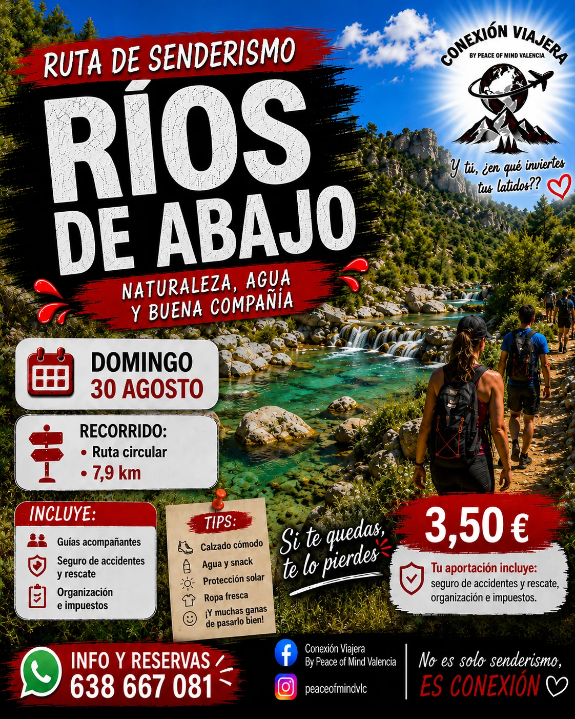 RUTA DE SENDERISMO RÍOS DE ABAJO