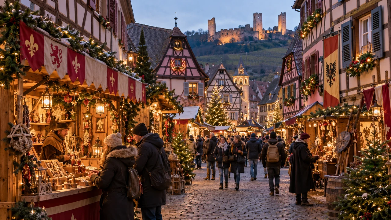 Ribeauvillé y Obernai en Navidad en Alsacia