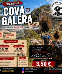 RUTA DE SENDERISMO COVA GALERA