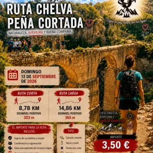 RUTA CHELVA PEÑA CORTADA
