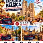 Viaje a Bélgica 2027: Brujas, Bruselas y Gante