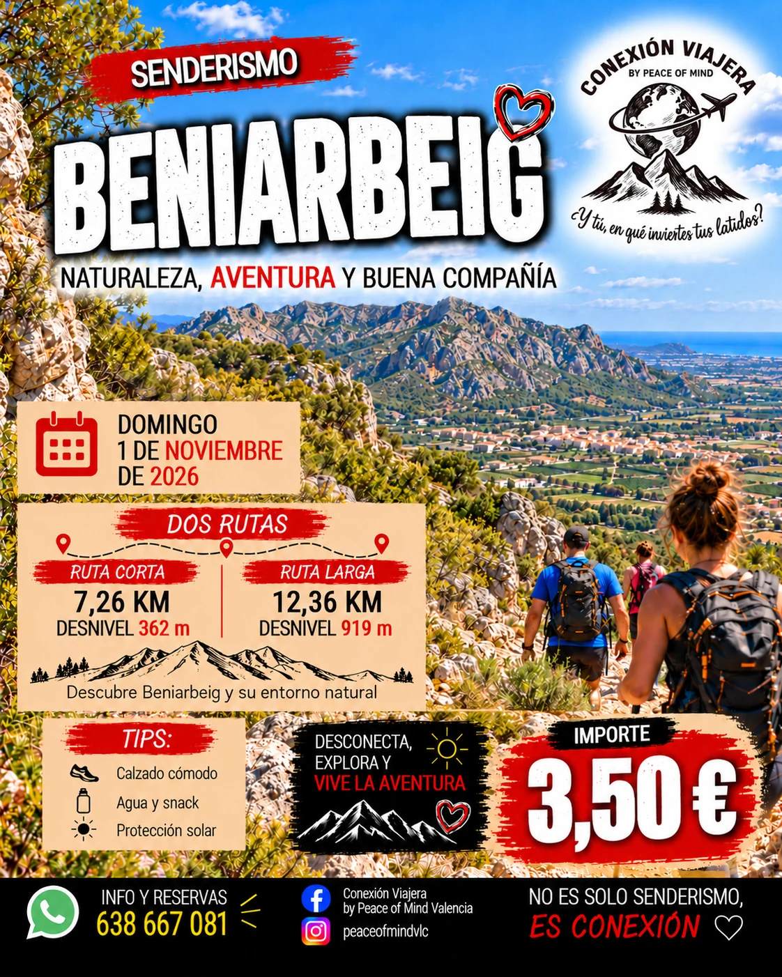 Ruta de Senderismo en Beniarbeig