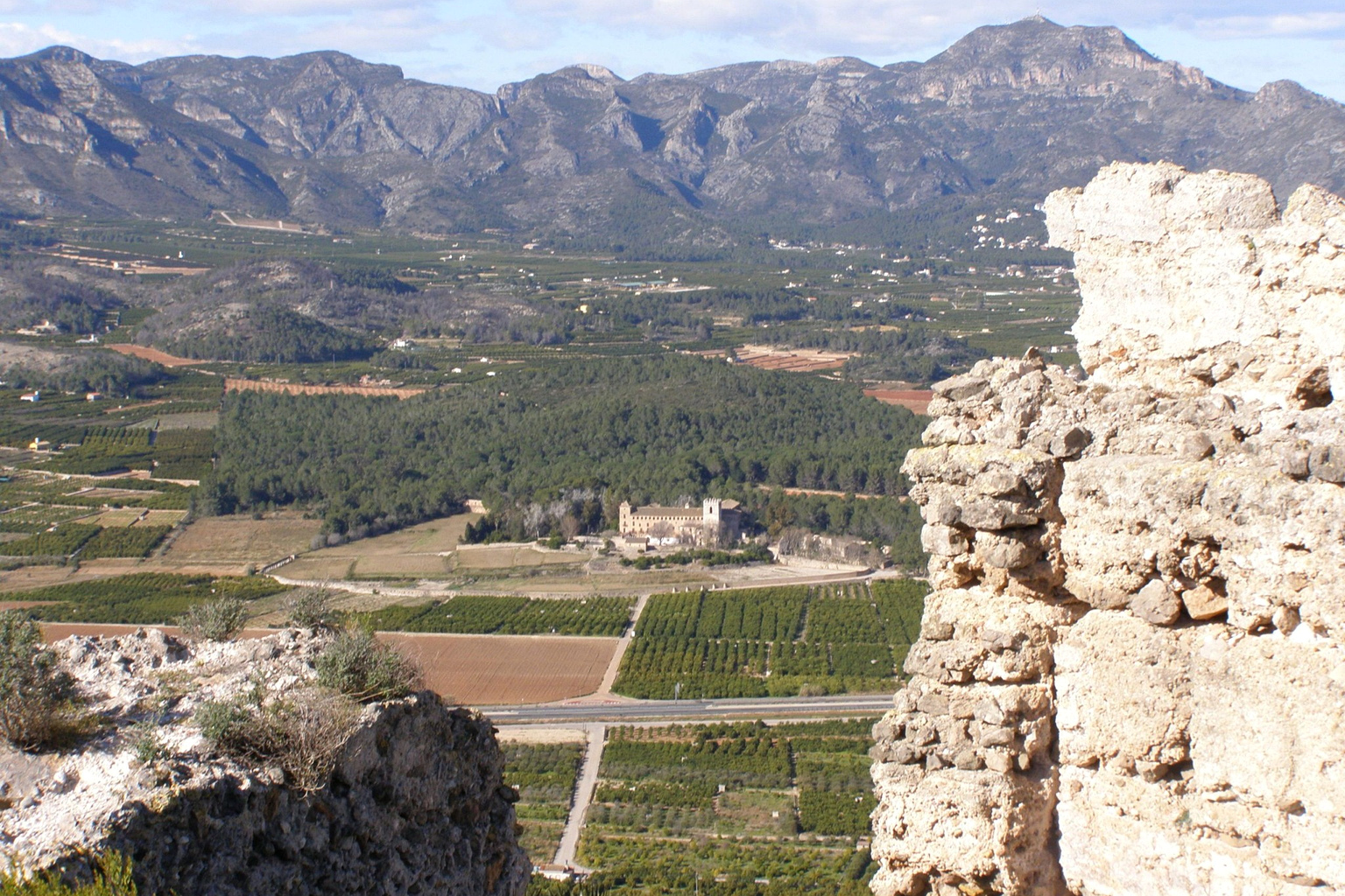 Senderismo Castell de Palma en Alfahuir