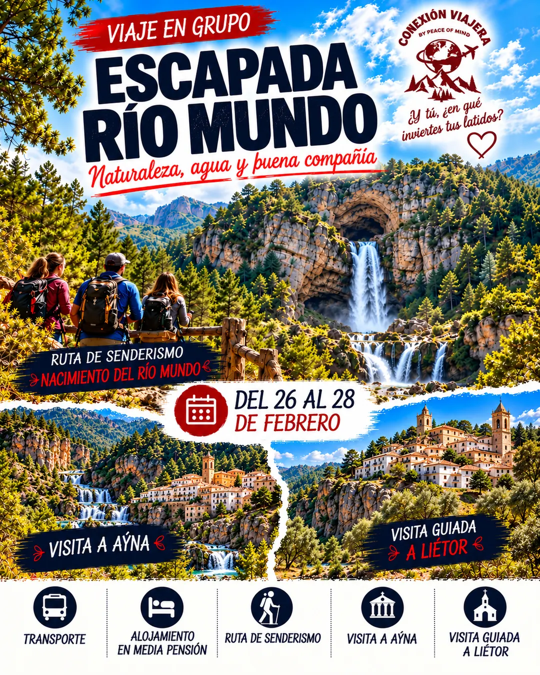 ESCAPADA RIO MUNDO EN FEBRERO